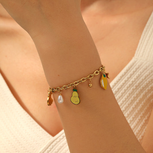 Tutti Frutti Charm Bracelet