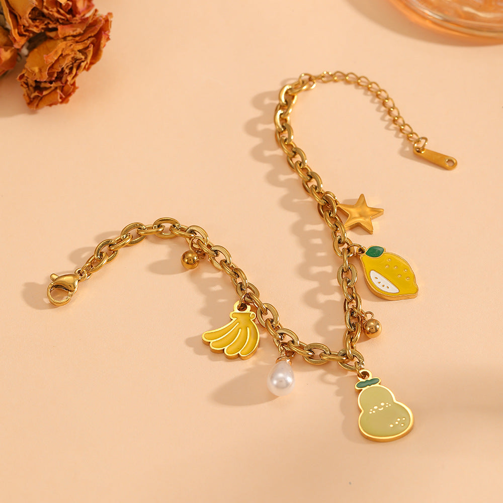 Tutti Frutti Charm Bracelet