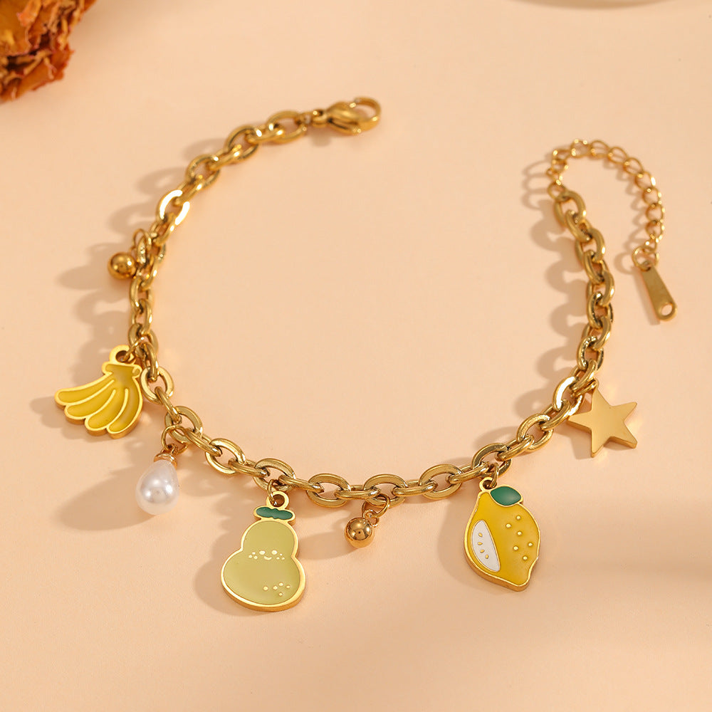 Tutti Frutti Charm Bracelet