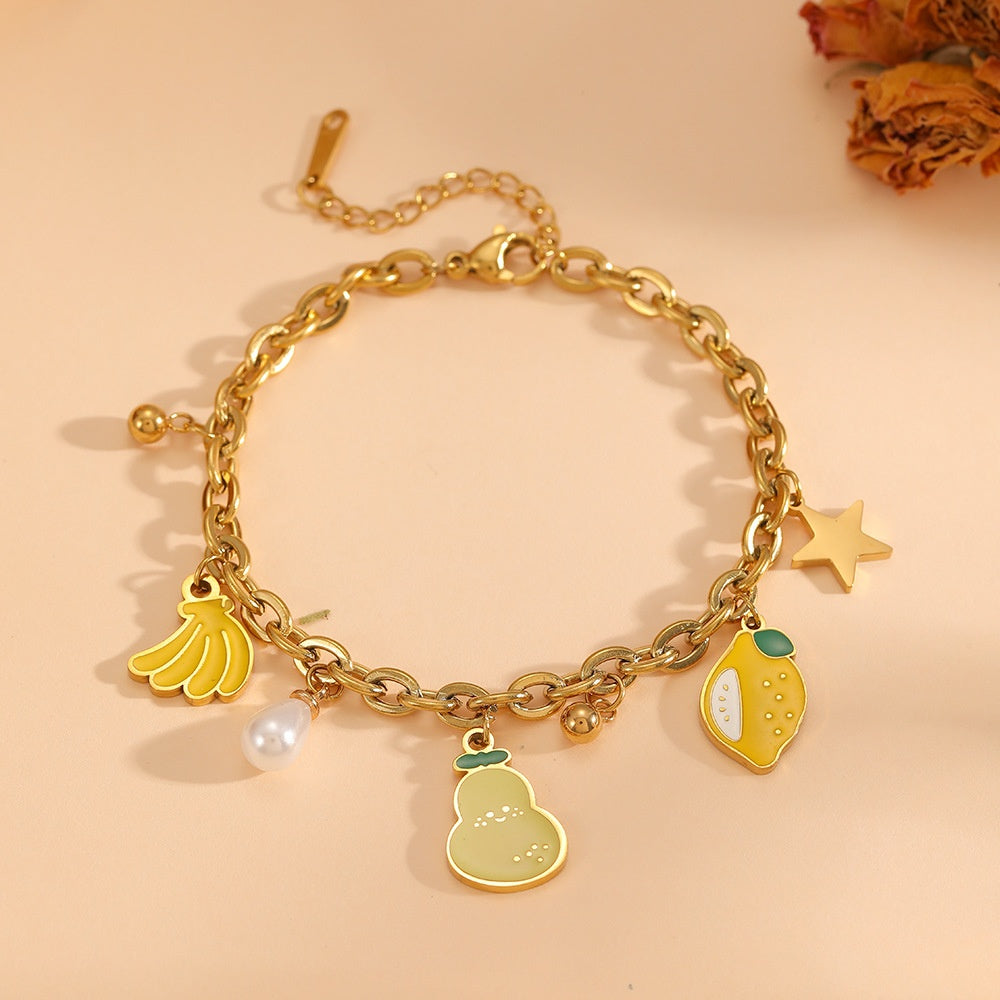 Tutti Frutti Charm Bracelet