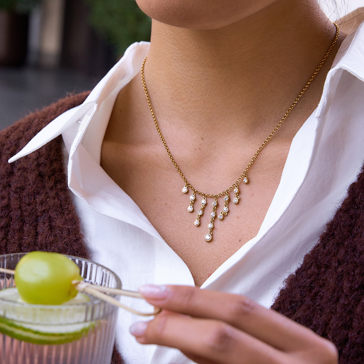 Aura Fringe Chain