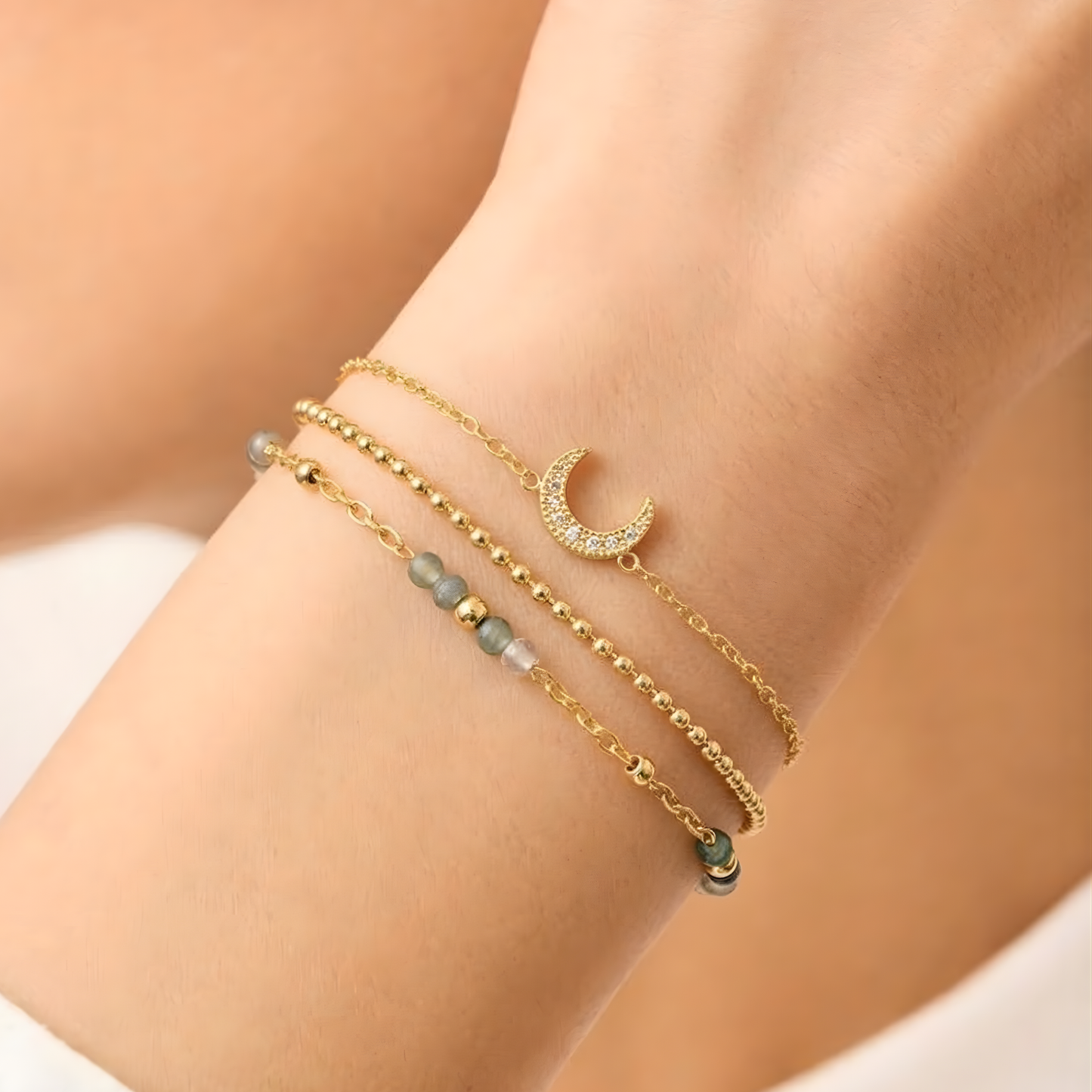 Eclipse Moon Bracelet