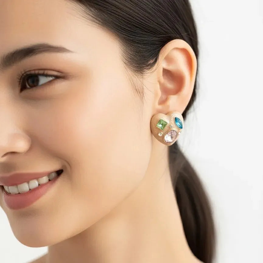 Heart Studs - Prableenkaur’s Pick