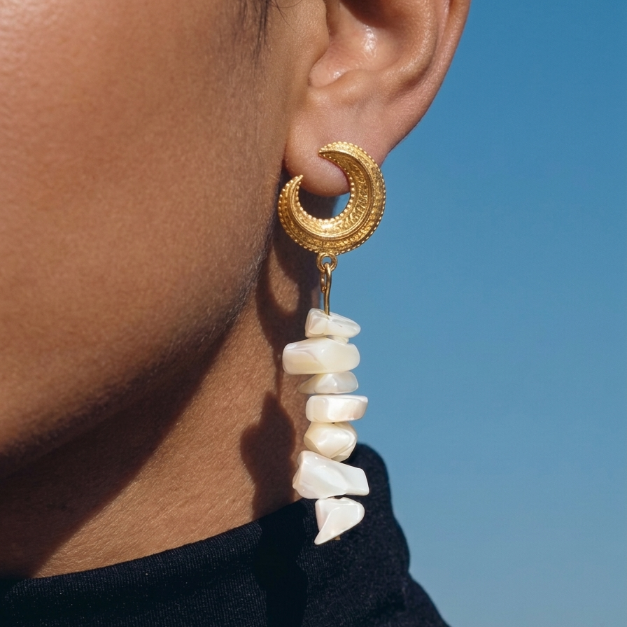 Luna Cascade Earrings