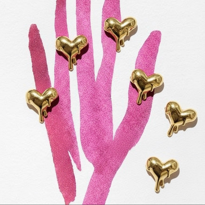 Melted Heart Ring