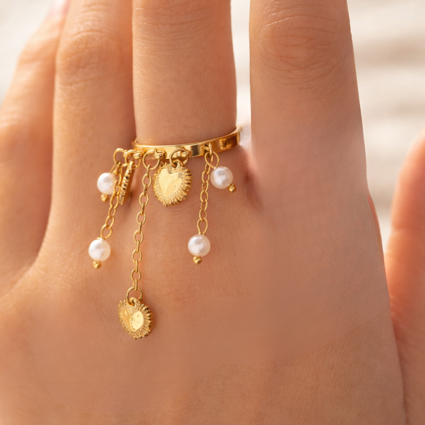 Cupid Drop Ring