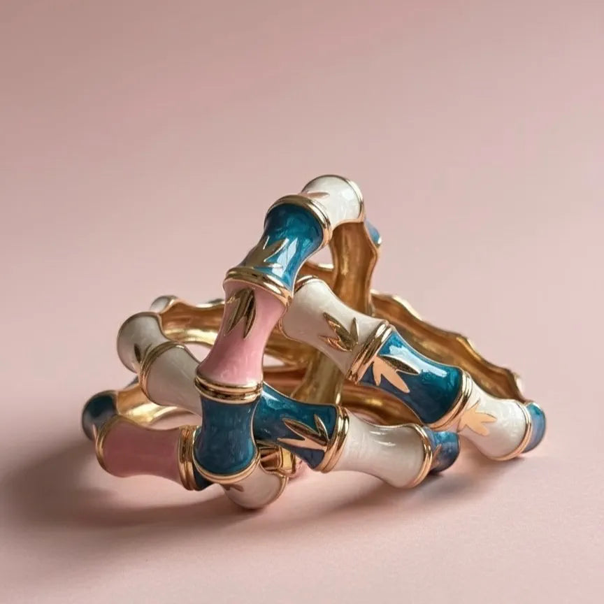 Leaf Enamel Multi Coloured Kada